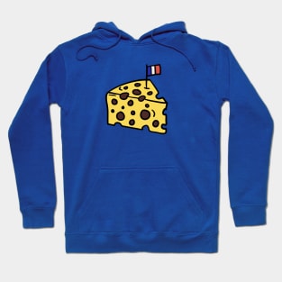 French Cheese Drawing Hoodie